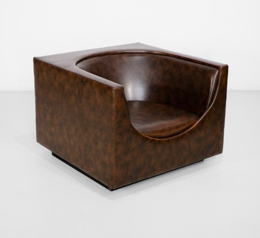 Jorge Zalszupin l Poltrona Cubo – Brasil – 1969